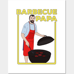 Barbecue Papa Posters and Art